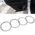 Car Interior Speaker Horn Frame Trim Decoration Ring for Nissan Qashqai 2014-2020