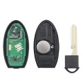 Smart Remote Key 3 Buttons Fob For NISSAN Qashqai X-Trail Car Controller