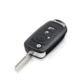 Folding Fob For Fiat 500X Egea Tipo 2016-18 Remote Flip Car Key Fob 3/4 Buttons 433.92Mhz 4A Chip