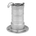 38Mm 1.5 Inch Marine Stainless Steel Boat Deck Fill/ Filler Port Gas Fuel Tank With Key Cap