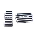 Pedal Covers for Ford Escape Kuga 2013- Car Gas Brake Pedal Pads No Drill Anti-Slip