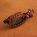 Key Case For Starline B9/B6/A91/A61 LCD Two Way Car Remote 2 Way LCD Alarm System Leather Case