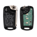 For Kia Rio Ceed CeedPro Picanto 2004-2011 433Mhz Flip Car Remote Key With ID46 Chip Auto Car Key