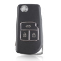 2 3 Buttons Remote Car Key Shell Folding Flip Key Case Cover For Toyota Camry Corolla Reiz RAV4