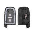 Keyless Entry Fob Case For Hyundai Genesis Coupe Sonata Equus Veloster Remote Key Smart Card Shell