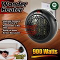 THE WALL OUTLET 900 WATTS PORTABLE WONDER HEATER