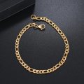 Retail Price R 999 / Genuine 316L Stainless Steel Chain Bracelets For Man Women Gold Color