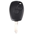 2 Buttons Remote Car Key Case Shell 433MHz PCF7946 Transponder Chip For Renault