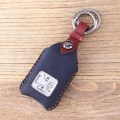 3 Buttons Key Case Fob Genuine Leather Key Shell For TOYOTA Previa Key Cover