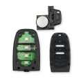3+1 Button For Audi A3 A4 A5 A6 A8 Quattro Q5 Q7 Key Fob Smart Remote Key 315Mhz ID46 Chip
