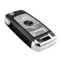 3 Button Remote Flip Folding Car Key Shell for VW MK4 Bora Golf 4 5 6 Passat Polo Bora Touran