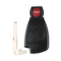 Remote Keyless Entry Smart Key Case Shell Cover Blank Blade Batery Holder For Mercedes Benz