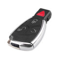 4 Buttons Modified Key Shell Fob Case For Mercedes Benz CLS C E S 3+1 Button Bright Side