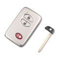 Remote Key Shell Case Fob 2/3/4 Buttons For Toyota RAV4 Land Cruiser Prado Camry Highlander Prius