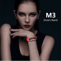 [LOCAL STOCK] M3 Smart Band Wristband Fitness Bracelet Big Touch Screen Color LCD Message