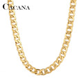 Retail Price R 1299 / Genuine Stainless Steel Necklace For Man Women Gold Color