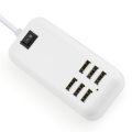 20w USB Power Adapter with 6 Ports - 1.5m line