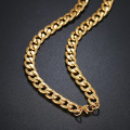 Retail Price R 1299 / Genuine Stainless Steel Necklace For Man Women Gold Color
