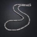 Genuine Stainless Steel Necklace For Man Women Silver Colour