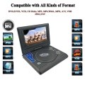 9.8" Portable EVD/DVD with TV Player Card reader/USB GAME
