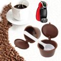 5 PC Set - Reusable Coffee Capsules Coffee Filter for Dolce Gusto Machine : Perfect TIming
