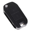 Modified Remote Entry Key Fob Shell Case 2 Buttons For Peugeot 106 206 306 406