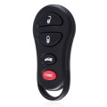 3+1 4 Button Remote Car Key Fob 315Mhz For Jeep Dodge 2002-05 Caravan Dakota Durango Chrylser