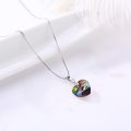 GENUINE Heart Necklaces Pendant Crystals From SWAROVSKI -  Crystal Virtual Medium