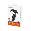 C7 Car Charger Smart Dual USB Multifunctional Car Charger Bluetooth Kit Music Player