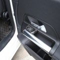 4Pcs Carbon Fiber ABS Window Switch Panel Cover Trim for Mercedes Benz GLA Class H247 2020-2021