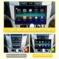 2din Android 10.0 Car Radio Navigation GPS DSP RDS AM FM Multimedia Player for Lexus Rx300 03-09