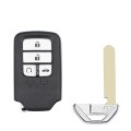 Smart Remote Car Key Shell Case Fob For Honda Civic 2015 2016 4 Buttons Auto Styling