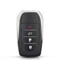 Car Key Shell Blanks Case 4 Buttons For Toyota RAV4 Corolla Highlander Crown Camry Prado Rezi