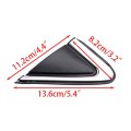 For Nissan Sentra 2013 2014 2015 Car Side Rearview Mirror Triple-cornered Plate Trim
