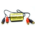 Universal RCA Audio Filter Eliminates Audio-Sounding Noise Lifting Sound Car Audio Filters