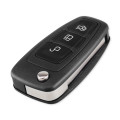 Remote ASK/FSK Car Key Fob For Ford Focus Mondeo C-Max S-Max Fiesta 2013+ HU101 434Mhz 4D63 Chip