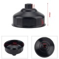 Car 86mm 16 Flute Oil Filter Wrench Housing Cap Remover Tools for BMW / for Volvo