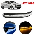 Left Side for KIA Rio 2012- 87614-1W000 Rearview Mirror LED Turn Signal Light Mirror Indicator Lamp