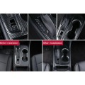 For Chevrolet Equinox 2018-2021 ABS Carbon Fiber Console Gear Shift Panel Trim