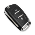 ASK Fob For Peugeot 407 307 607 HCA/ VA2 Blade 2 Buttons 433MHz ID46 Chip Modified Flip Remote Key