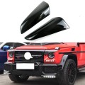 Car Front Headlight Lamp Eyebrows Eyelids Moulding Cover Trims for Mercedes-Benz G Class W463 G500