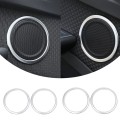 For Toyota GR Supra A90 2018-2021 Car Door Speaker Decorative Ring Cover Trim Frame Sticker