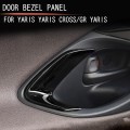 Car Inner Door Door Bowl Trim Cover Inner Door Handle Panel Frame for Toyota Yaris Cross