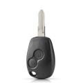 Remote Car Key 433MHz 2 buttons Keyless For Renault Megane Modus Clio Kangoo Logan Fob Case