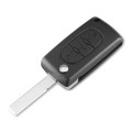 Car Remote Flip Key For PEUGEOT Partner Keyless Entry HU83 Blade CE0536 433MHz Circuit Board