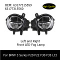 Car Accessories Front LED Fog Light Fog Lamp DRL Driving Lamp For BMW 3 Series F20 F22 F30 F35 LCI