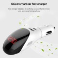 Car Charger and Air Purifier Multifunctional Auto Interior Formaldehyde Removal Air Purifier
