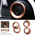 Car Door Audio Speaker Ring Cover Trim Accessories for Honda CRV CR-V 2017-2021