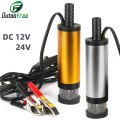 12V 24V DC Portable Mini Electric Submersible Pump Aluminum Alloy Shell for Diesel/Oil/Wat