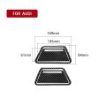 Car Ashtray Panel Strip Carbon Fiber Decorative Sticker for Audi A6 S6 C7 A7 S7 4G8 2012-2018
